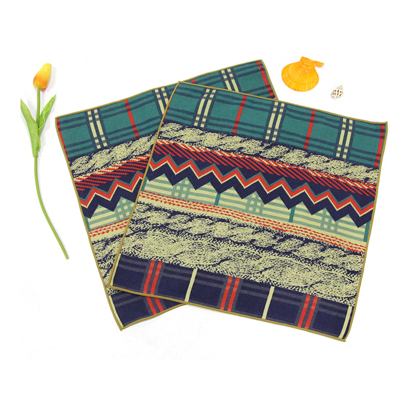 Prosop de mână tipărit de bumbac retro