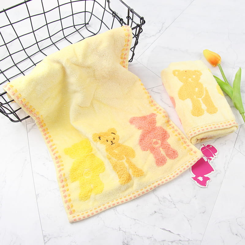 Prosop de față de bumbac Jacquard pentru copii
